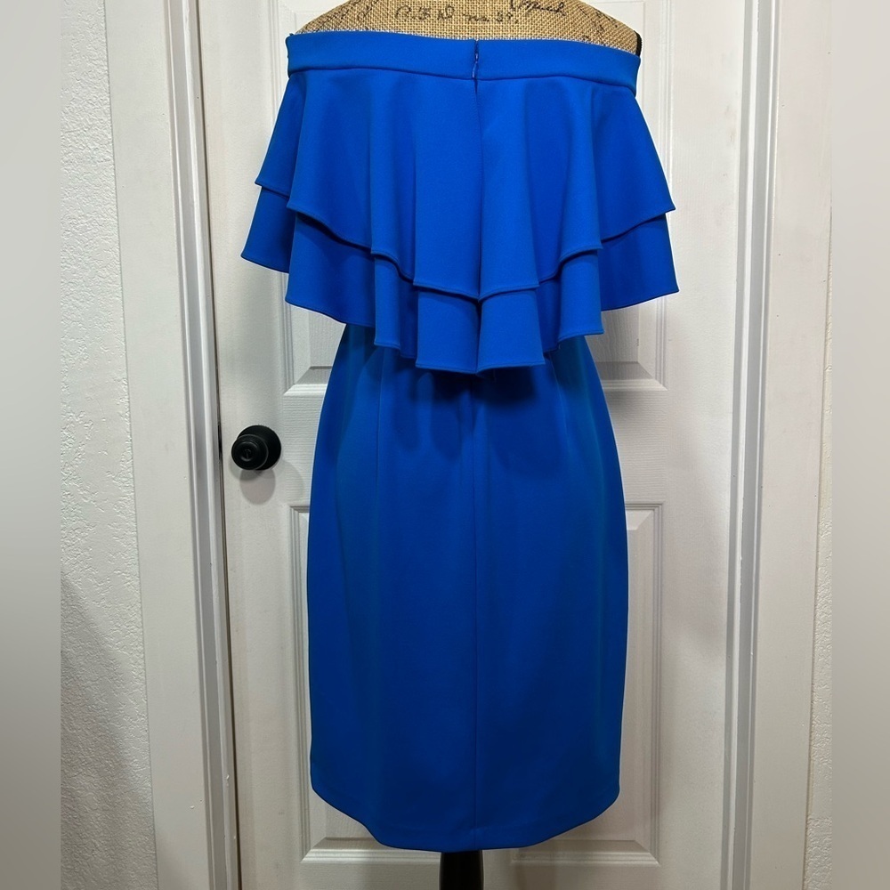 Ralph Lauren under your shoulders Blue Dress - Picture 5 of 5